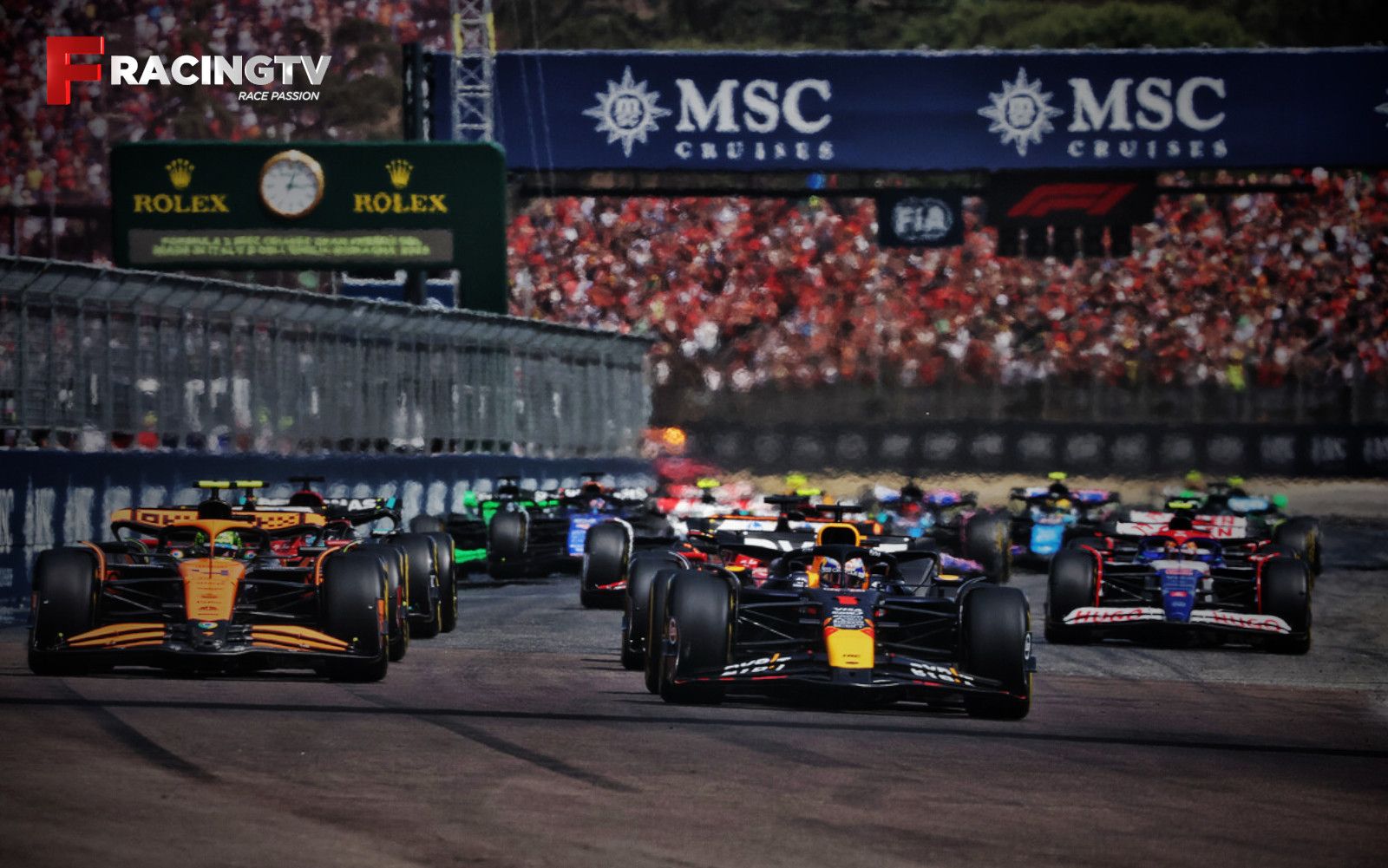 Verstappen resiste, Norris colpisce e Leclerc stratifica